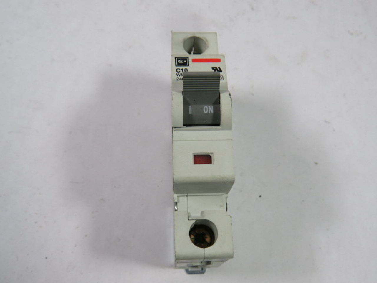 Cutler-Hammer WMS1C10 Circuit Breaker 10A 240V 1P USED