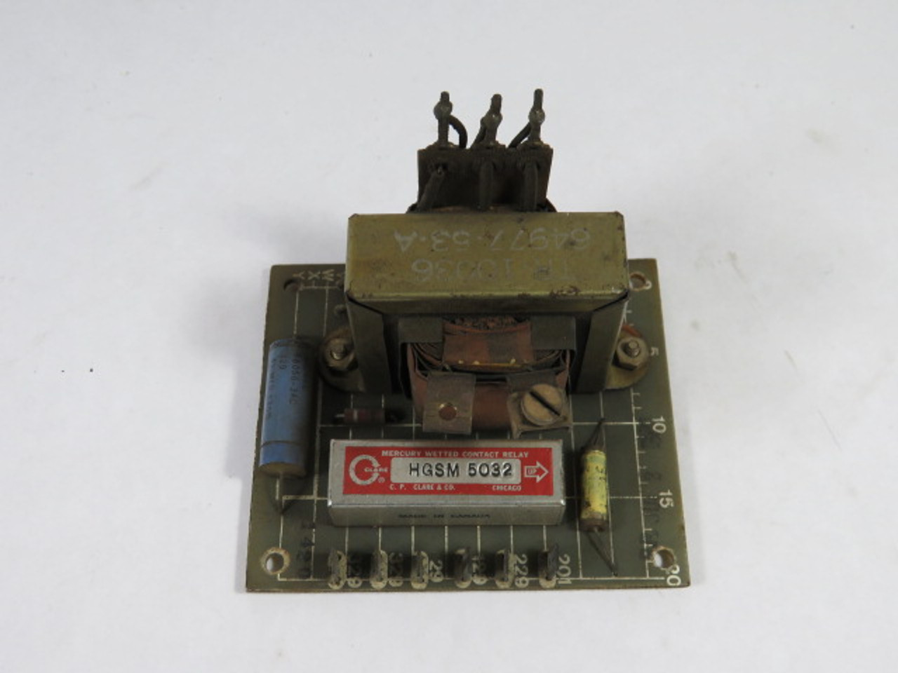 Reliance Electric 78175-40B Printed Circuit Jet Relay Card USED