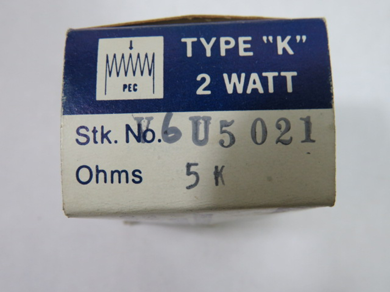 PEC K6U5021 Potentiometer 5K Ohm 2W ! NEW !