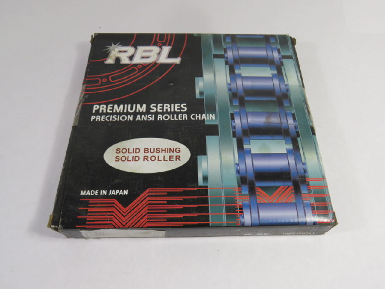 RBL 50-RIV Premium Precision Series Roller Chain 10Ft 5/8" Pitch ! NEW !
