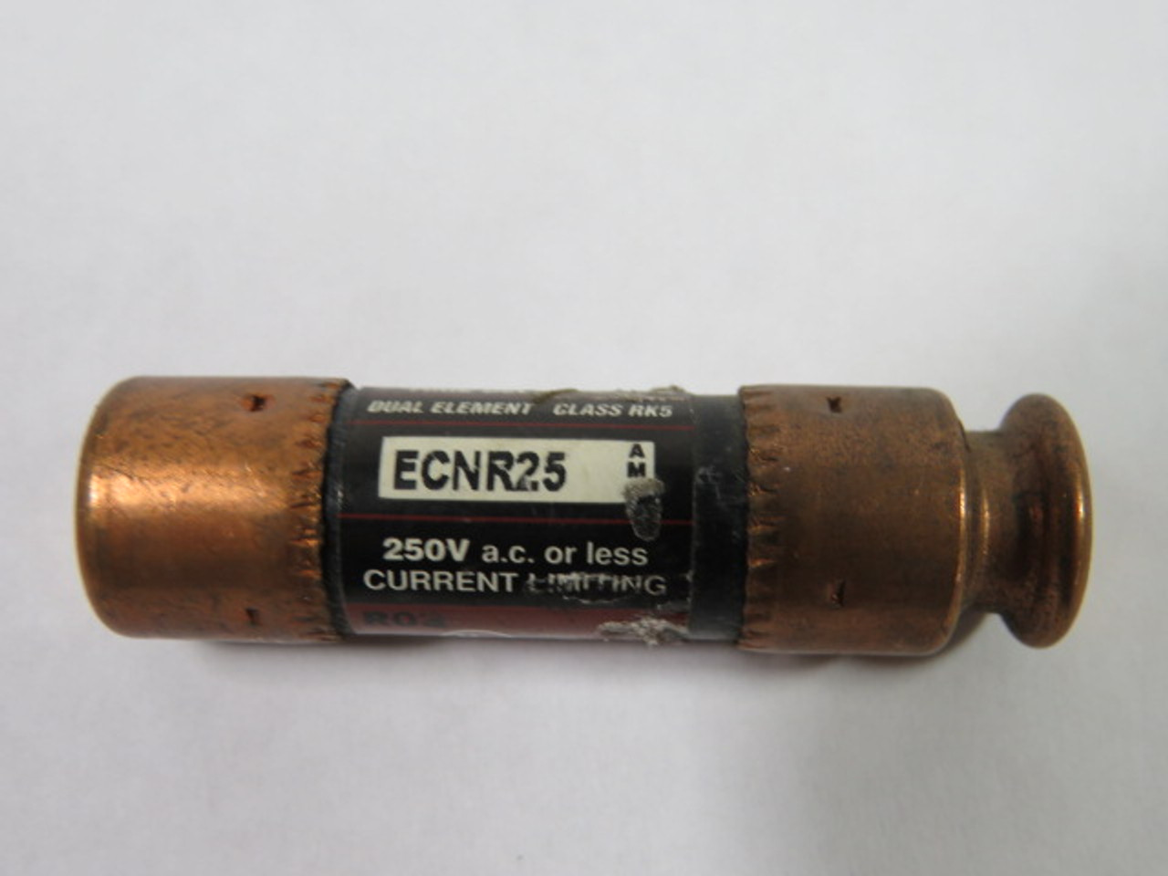 Bullet ECNR25 Time Delay Fuse 25A 250V USED