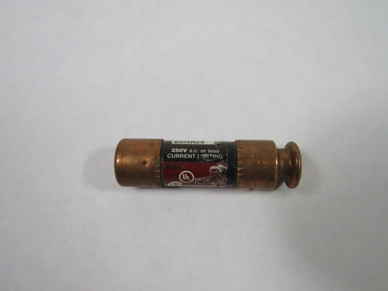 Bullet ECNR25 Time Delay Fuse 25A 250V USED