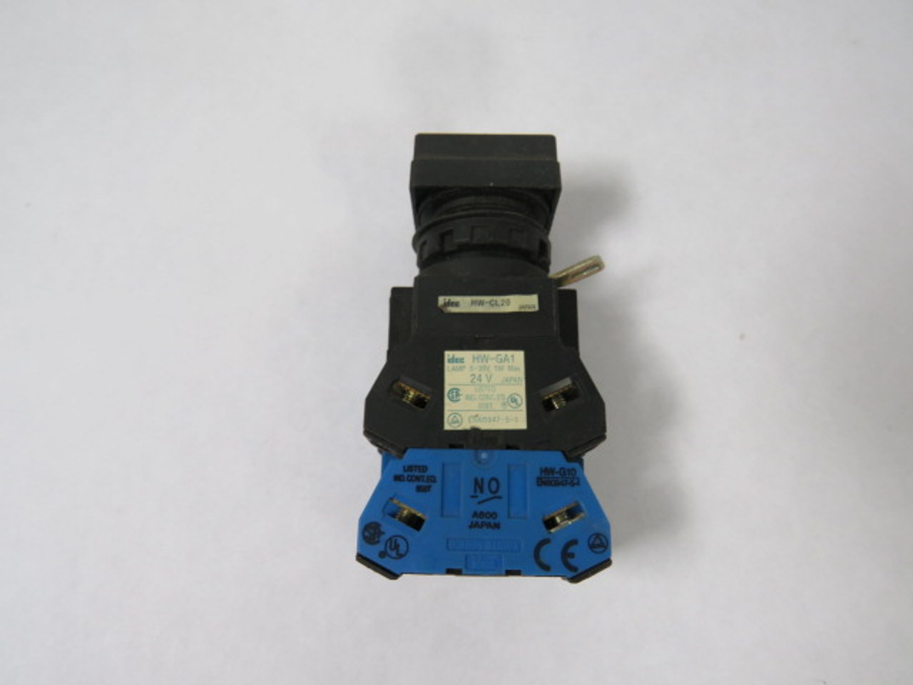 IDEC HW-CL20 Clear Push Button 2NO 24V 1W USED