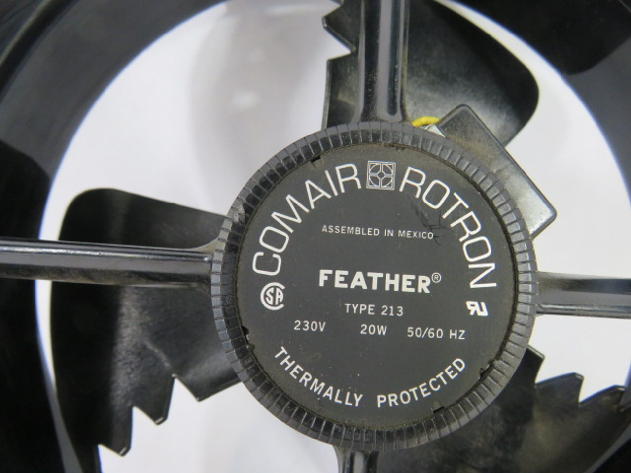 Comair Type 213 Feather Model Fan 230V 20W 50/60Hz. USED