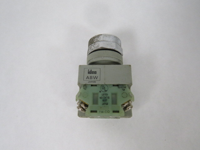 IDEC ABW120 Non-Illuminated Push Button 600V 10A 2NO No Button USED