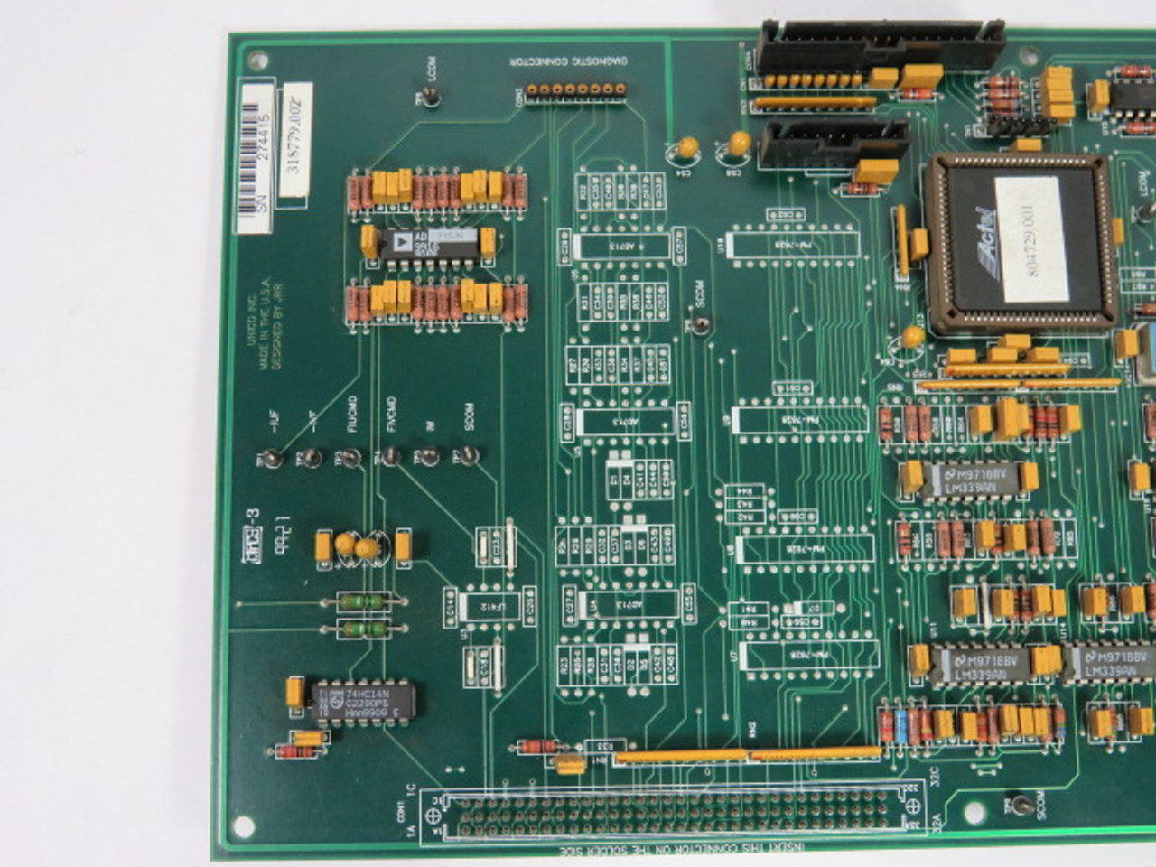 Unico 318779.002 Circuit Board USED