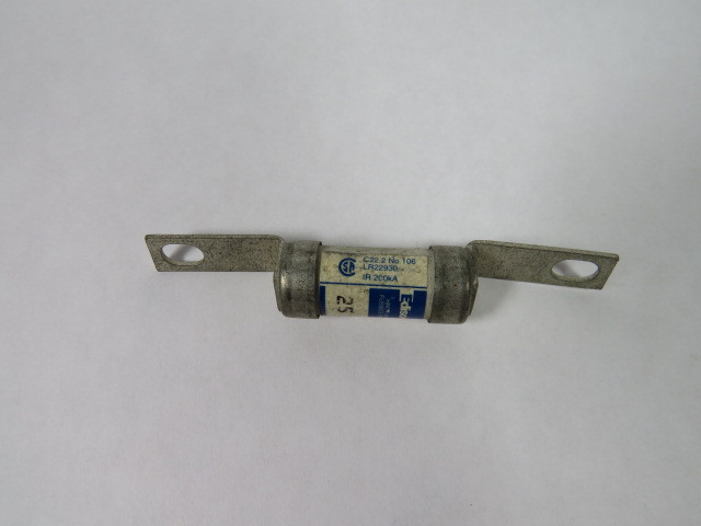 Edison 25H07C Fuse 600VAC 25A HRCII-C USED