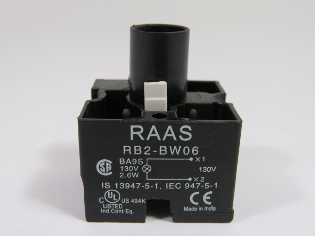 RAAS RB2-BW06 Lamp Module 2.6W 130V USED