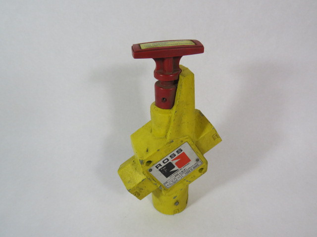 Ross 1523C6002 LOX Lockout Exhaust Valve 3/2 1" In/Out 300PSIG 20