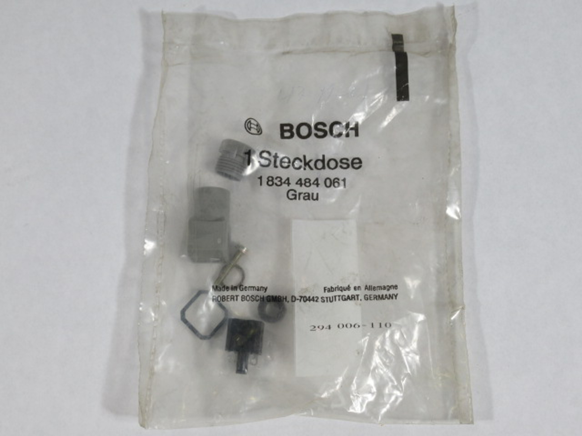 Bosch 1-834-484-061 Solenoid Valve Connector ! NWB ! - Industrial ...