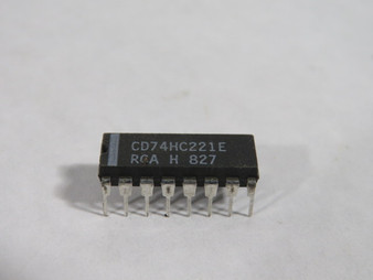 RCA CD74HC221E Monostable Multivibrator IC Chip 16 Pin ! NOP !
