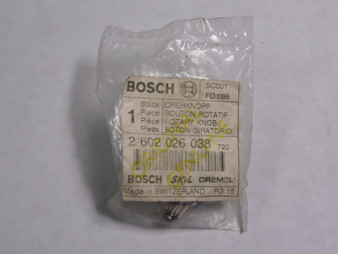 Bosch 2602026038 Rotary Knob SC001 ! NWB !