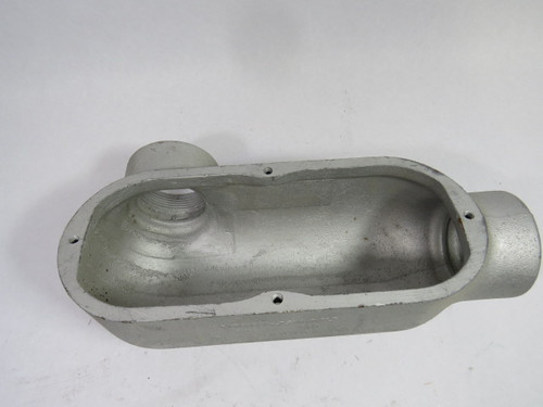 Crouse-Hinds LL78 2-1/2" Hub Aluminum Condulet Conduit Body Form 8 USED