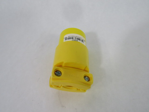 Cooper 4887 Connector 15A 125V 3W 2P USED