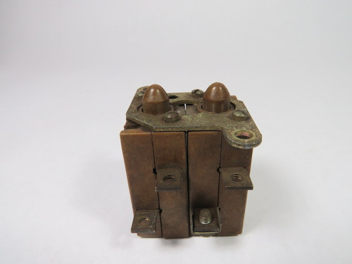 General Electric CR2940U201A Brown Contact Block 2NO/2NC 600V ! AS IS !