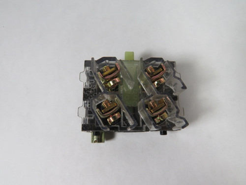 General Electric CR104PXC91 Fingersafe Contact Block 1NO/1NC USED