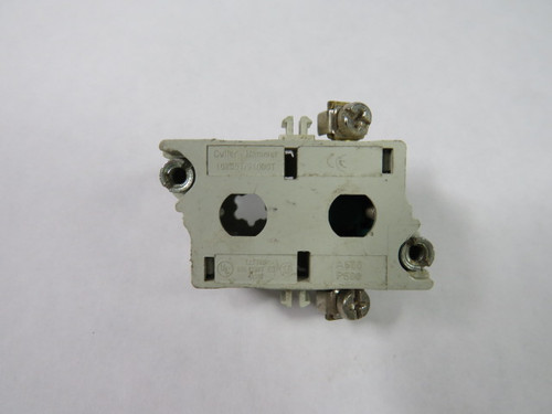 Cutler-Hammer 10250T53 Series D1 White Contact Block 1NO 600VAC USED