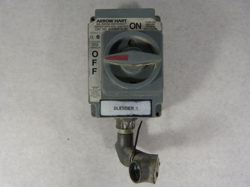 Arrow Hart AH30MS1B-M2 Disconnect Switch USED
