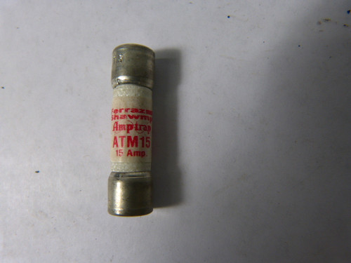 Ferraz Shawmut ATM15 Fuse 15A 600V USED