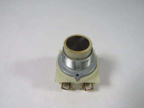 Square D 9001-KR3BH5 Black Push Button 600V 1NO USED