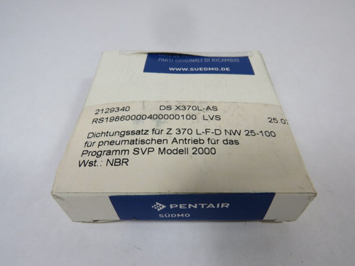 Pentair 2129340 Seal Kit for Actuator ! NEW !