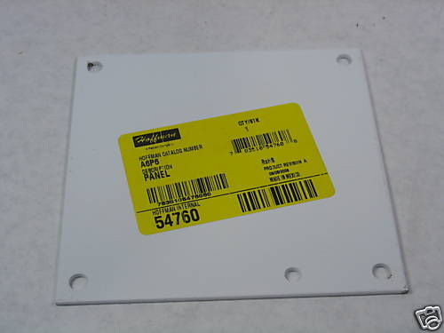 HOFFMAN A6P6 White Panel for Junction Boxes ! NEW !