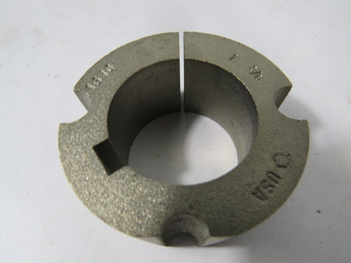 Martin 1610-1-3/8 Taper Lock Bushing 2-1/4" OD 1-3/8" B 1" LTB USED