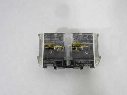 Allen-Bradley 800T-XD4 Series E Contact Block 1NC ! AS IS !