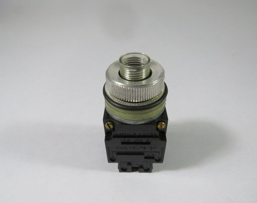 General Electric CR104A8223 Push Button No Mushroom Head 2NO/2NC USED