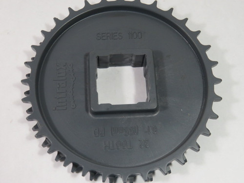 Intralox 110061158 6.1" OD 1-5/8" Bore 32 Teeth Plastic Sprocket USED