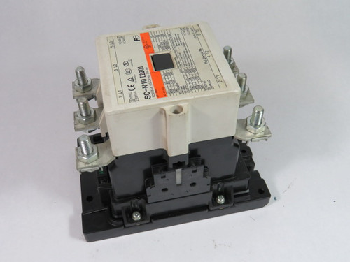 Fuji Electric 3NC4H0122 Contactor 100-127VAC 100-120VDC 50/60Hz 2NO 2NC USED