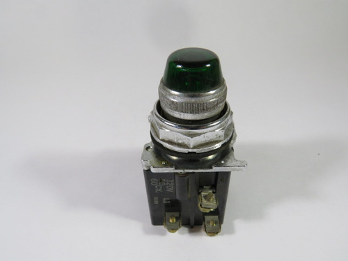 Cutler-Hammer 10250T411C8N Green Push Button 120V USED