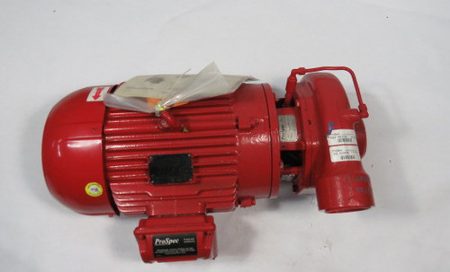 Goulds 3656S Centrifugal Pump w/Motor 2.5" In 3" Out 6.563" Impeller USED