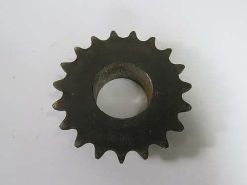 Martin 2040B19 Double Pitch Roller Sprocket 5/8" Bore 19 Teeth USED