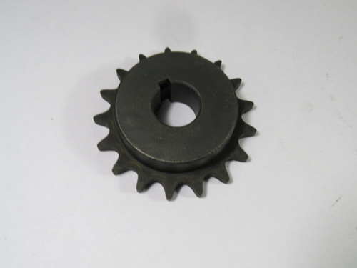 Martin 50BS17HT-1 Sprocket 1" Bore 17 Teeth 50 Chain 5/8" Pitch USED