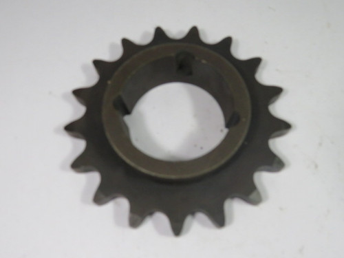 Martin 80BTB17H Taper Bushed Sprocket 2" Max Bore 17 Teeth 80 Chain USED