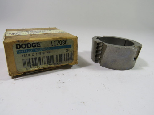 Dodge 117086 Taper Lock Bushing 2-1/4" OD 1-5/8" Bore 1" LTB ! NOP !