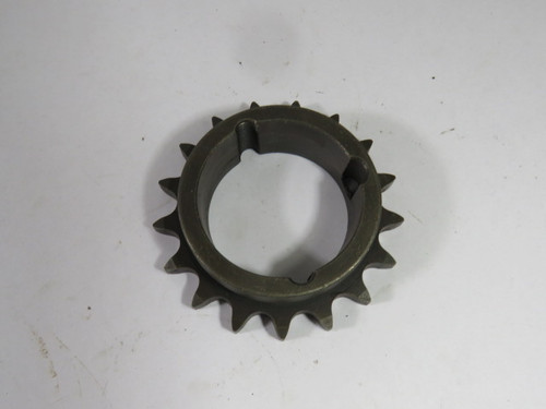 Martin 50BTB17H Taper Bushed Sprocket 1-5/8" Max Bore 17 Teeth 50 Chain USED