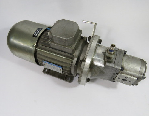 Neri 0.44kW 1660RPM 330/575V 71 TEFC 3Ph 1.4/0.8A 60Hz C/W Gear Pump USED