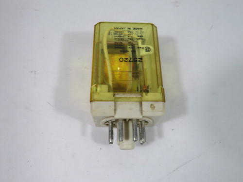 IDEC RR2P-ULAC120V DPDT Relay 120 VAC 10 A USED