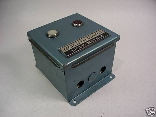 LISLE-METRIX BG-3 BOILER-GARD Control Box 0.1-5 x 1K 120V 60Hz 8VA USED