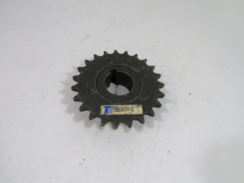 Tsubaki 50B23F-1-1/2 Finished Bore Sprocket 1.5" B 23 T 50 C 5/8" P USED