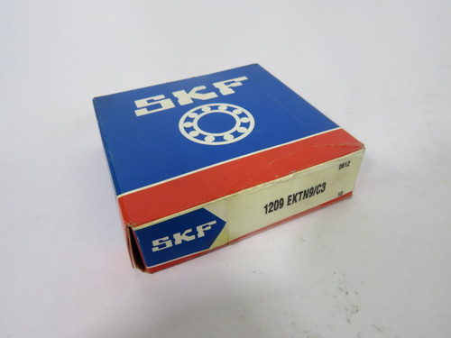 SKF 1209-EKTN9/C3 Self-Aligning Ball Bearing 85mmOD 45mmID 19mmW ! NEW !