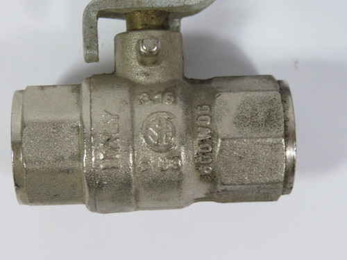 Neo Valves NE-425-02 Ball Valve 1/2" 600 WOG USED