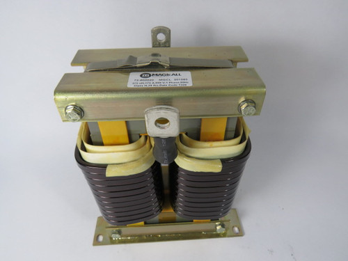MagicAll MGCL-201583 Transformer 375uH 600v 175A 60Hz. 1Ph USED