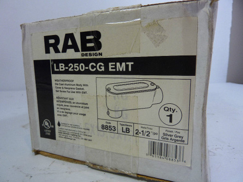 Rab LB-250-CG-EMT Die Cast Aluminum Enclosure ! NEW !