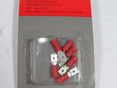 GB Electrical C14-141M Qty. of 6 22-16 AWG Disconnect Terminals ! NEW !