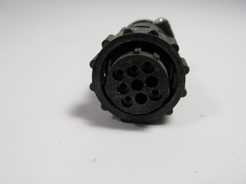 Amphenol 206708-1 Circular Connector 9 Hole USED