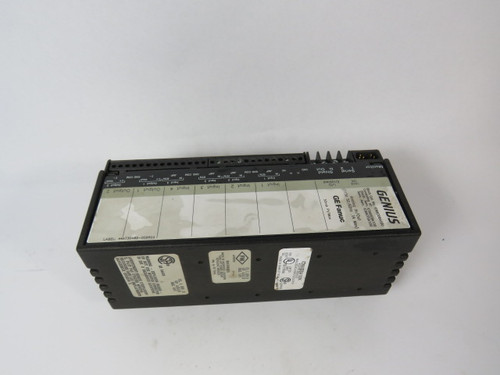 GE Fanuc IC660EBA100K Genius 16Pt I/O Block 115VAC .1A 50/60Hz USED