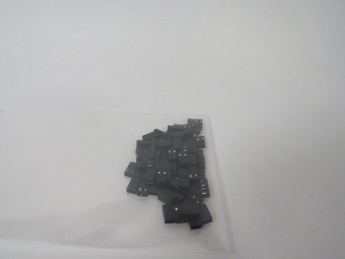 Molex 7859-2 2.54mm (.100") 2 Circuit C-Grid Shunt/Jumper Lot of 80 ! NOP !